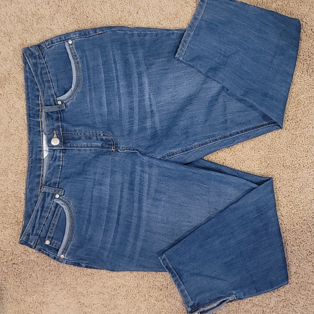 Christopher and Banks 16P Jeans with Ankle Zippers